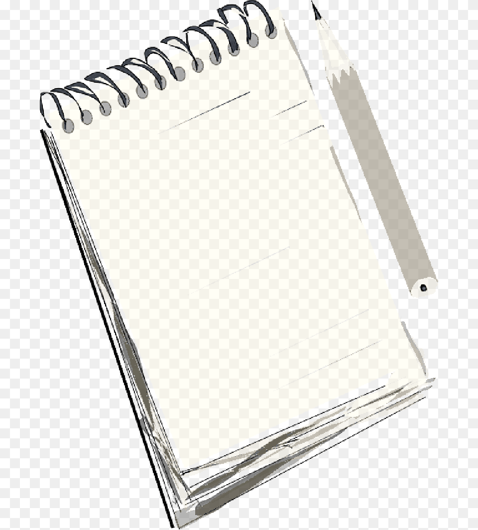 Notebook Icon Note Paper Pen Pencil Outline Sketchbook, Page, Text, Diary Free Png
