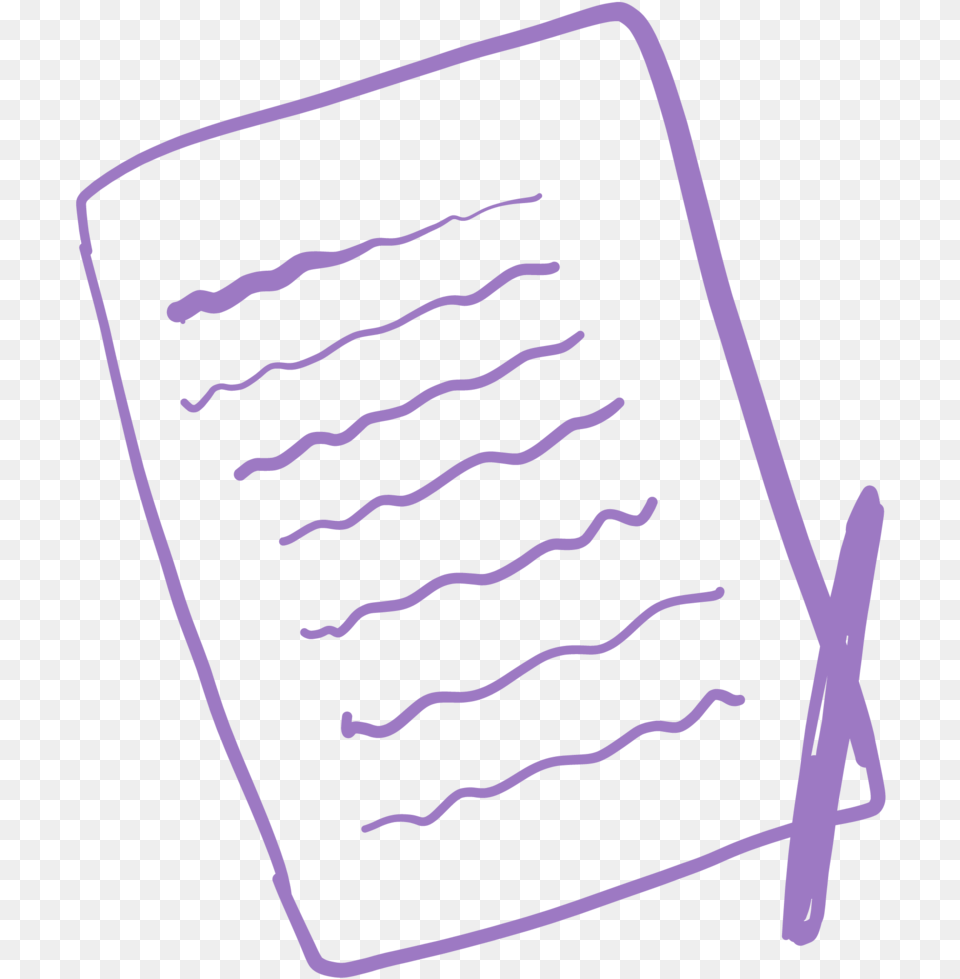 Notebook Icon Pencil Purple, Cushion, Home Decor, Furniture, Blackboard Free Transparent Png
