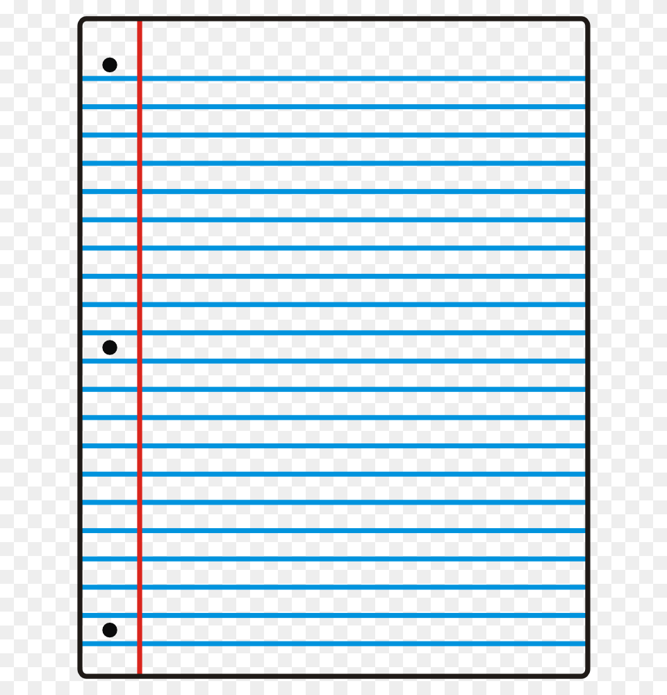 Notebook Paper Clip Art, Page, Text Free Png