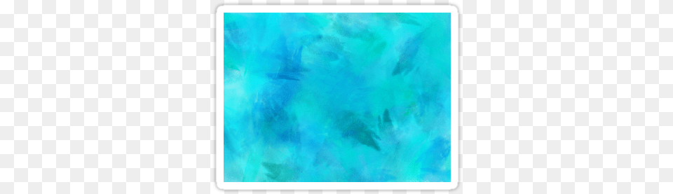 Notebook Paper Texture Turquoise Blue Watercolor Watercolor Painting, Accessories Free Png Download