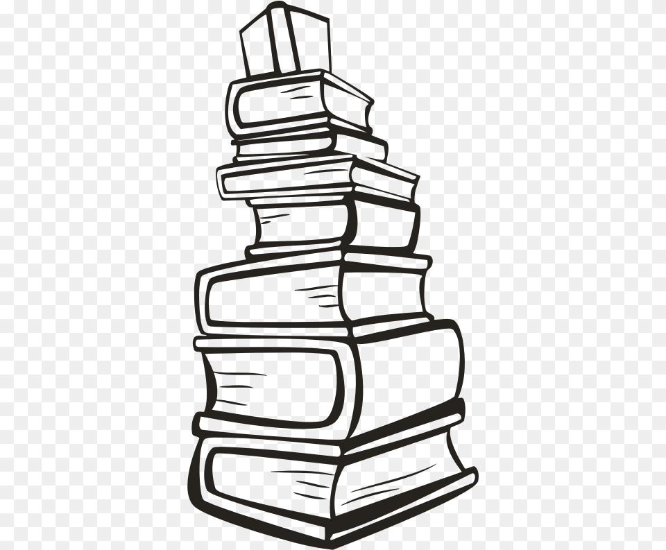 Notebook Public Domain Christmas Tree Stack Of Books Outline, Publication, Book, Ammunition, Grenade Png Image