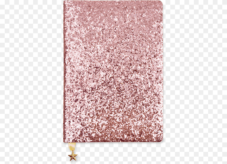 Notebook Sequin Pink Glitter Notebook, Home Decor, Rug, Blackboard Free Png Download