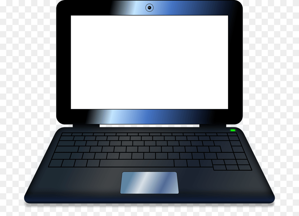 Notebook With Blank Screen Clipart, Computer, Electronics, Laptop, Pc Free Png Download