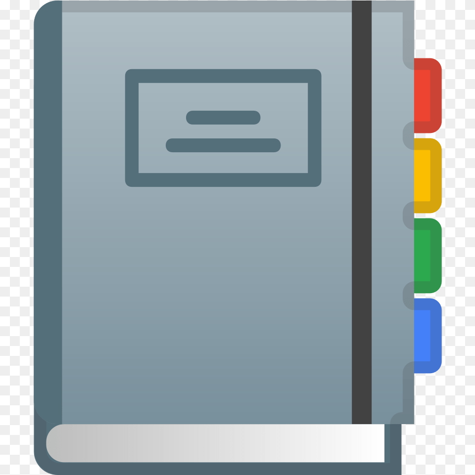 Notebook With Decorative Cover Icon Notebook Emoji Free Png Download