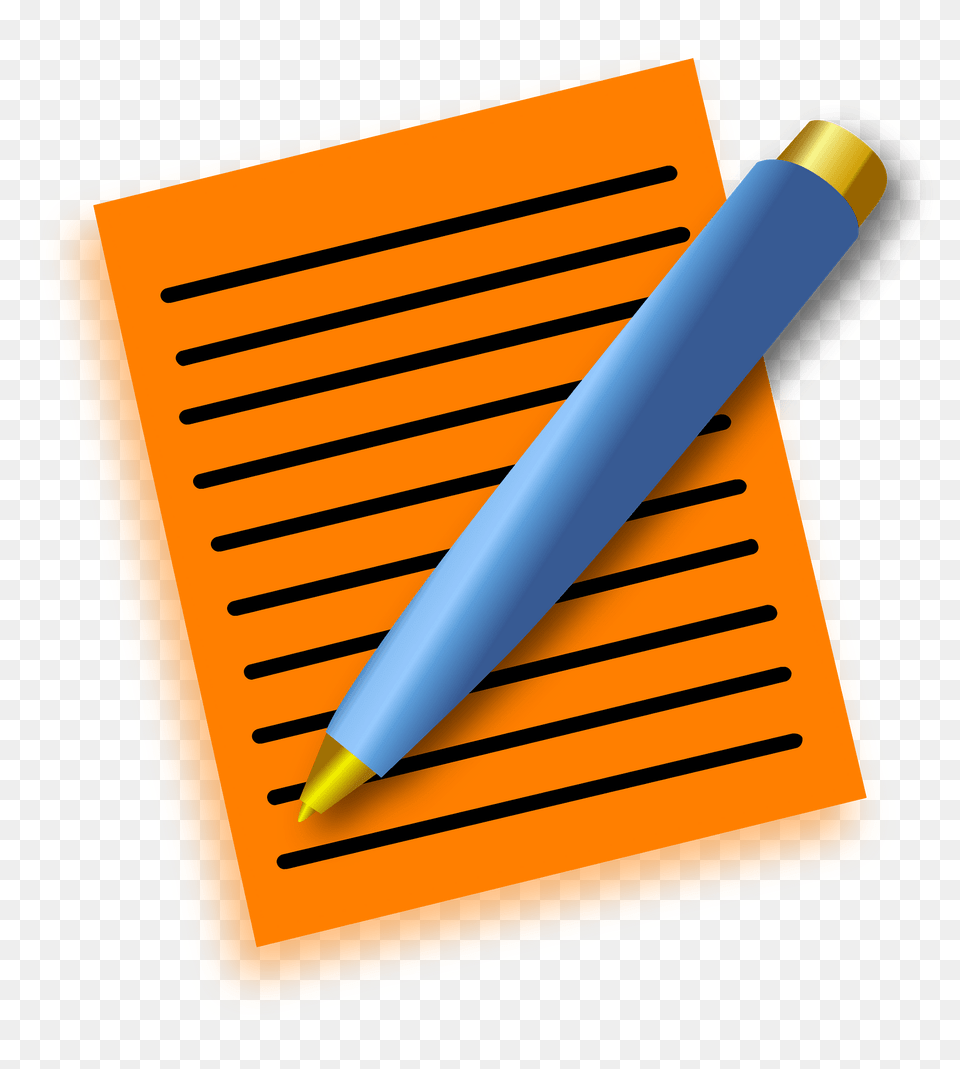 Notepad Clipart Free Png