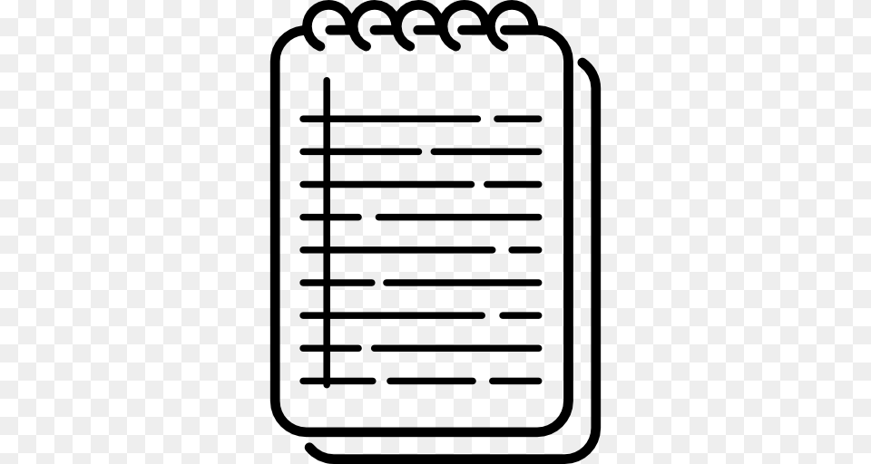 Notepad Icon, Page, Text Png Image