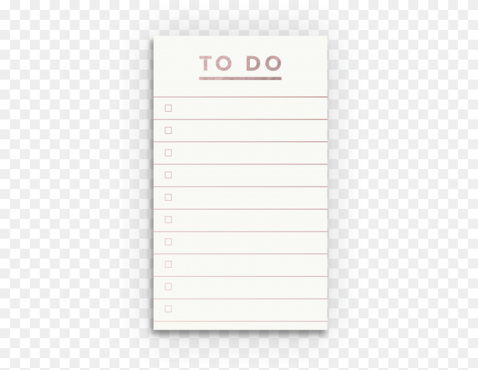 Notepad Paper White To Do Notepad Paper, Page, Text Free Png Download