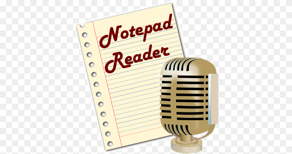 Notepad Reader Old Versions For Android Aptoide Micro, Electrical Device, Microphone, Page, Text Png