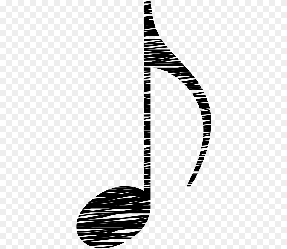 Notes Music Score, Gray Png Image