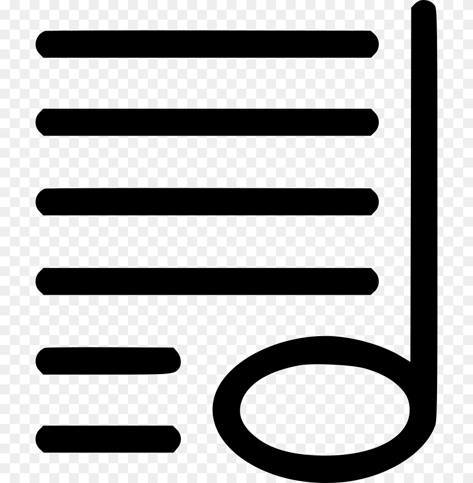 Notes Music Sheet Music Composition Icon Free Download, Cutlery Png Image