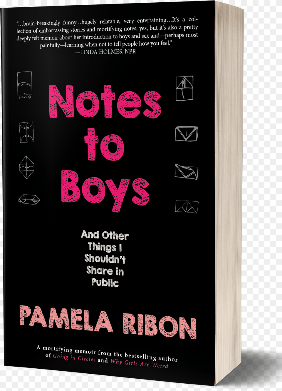 Notes To Boys Notes To Boys By Pamela Ribon, Advertisement, Book, Poster, Publication Free Png