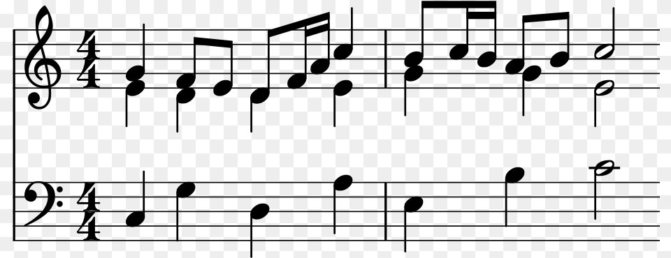 Notes You Will See Sheet Music, Gray Free Transparent Png