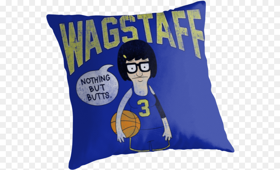 Nothing But Butts By Wizz Kid Bob39s Burgers, Cushion, Home Decor, Pillow, Person Free Transparent Png