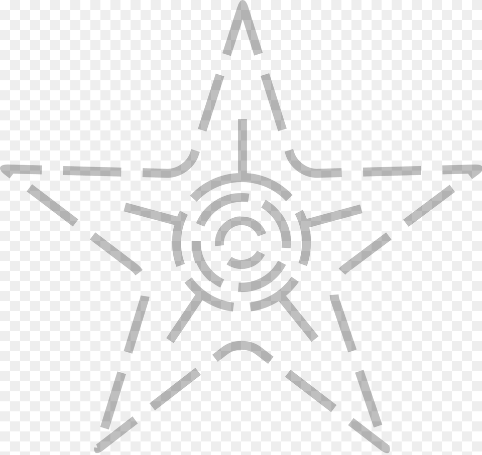 Nothingbarnie Clipart, Symbol, Star Symbol, Outdoors, Nature Free Png