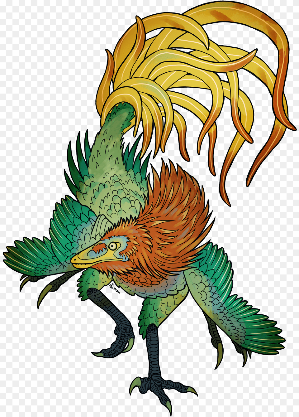 Notlikethis Jinfengopteryx, Animal, Bird Free Png