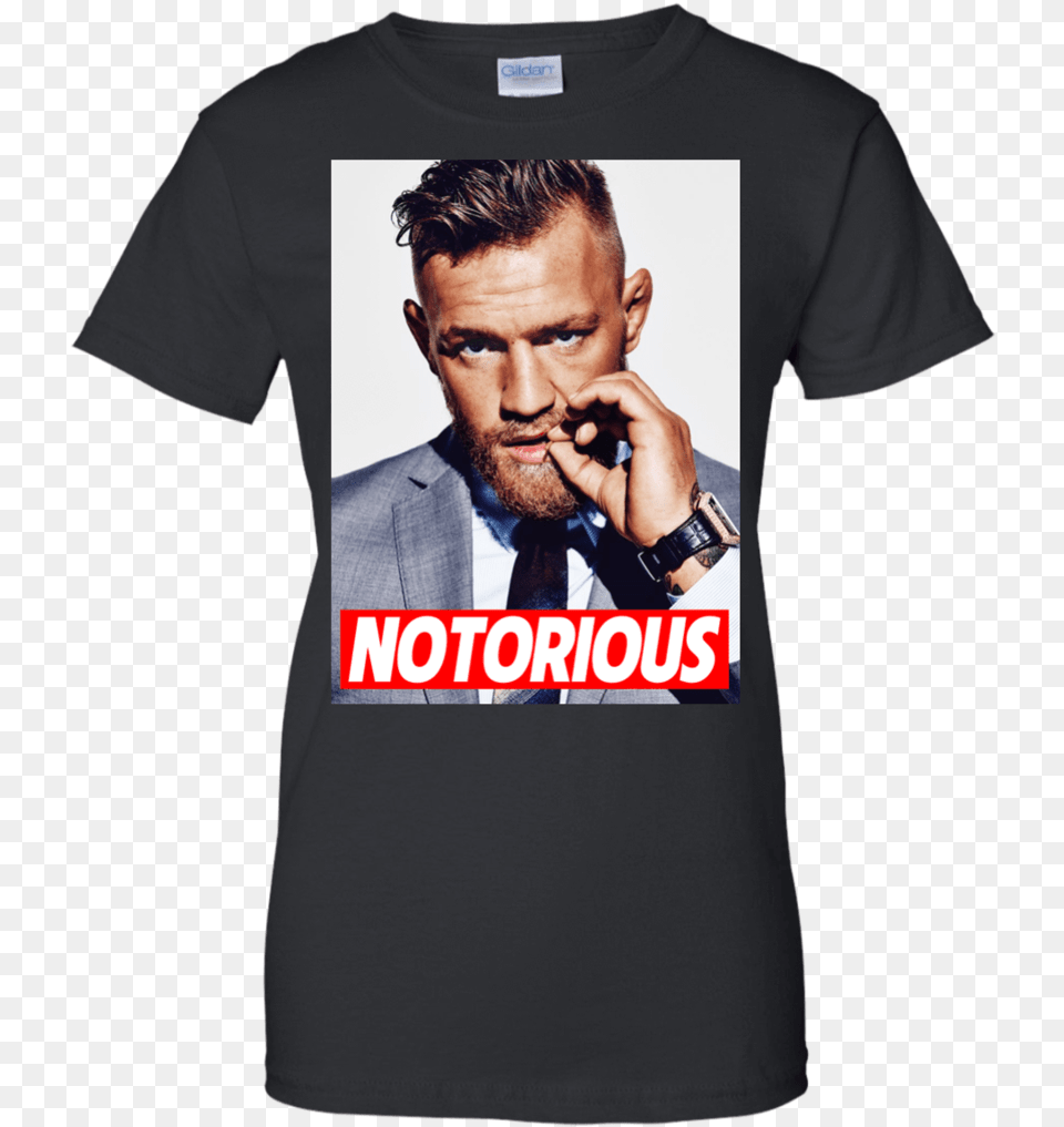 Notorious Conor Mcgregor Shirt Racerback Shirt G200l Conor Mcgregor Notorious Poster, T-shirt, Clothing, Person, Man Png Image