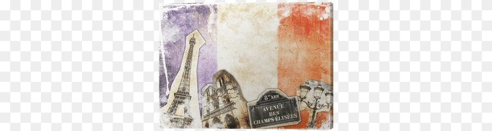 Notre Dame De Paris, Art, Lamp, Painting, Collage Free Png Download