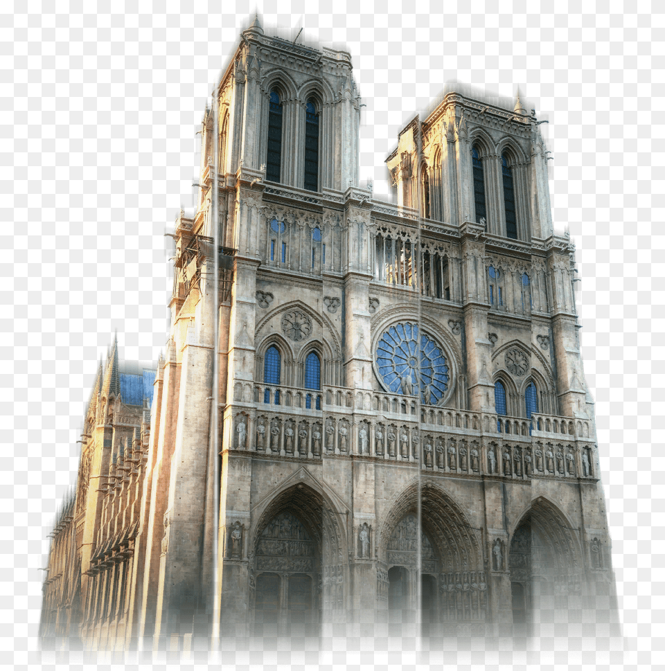 Notre Dame De Paris, Arch, Architecture, Building, Cathedral Free Png Download