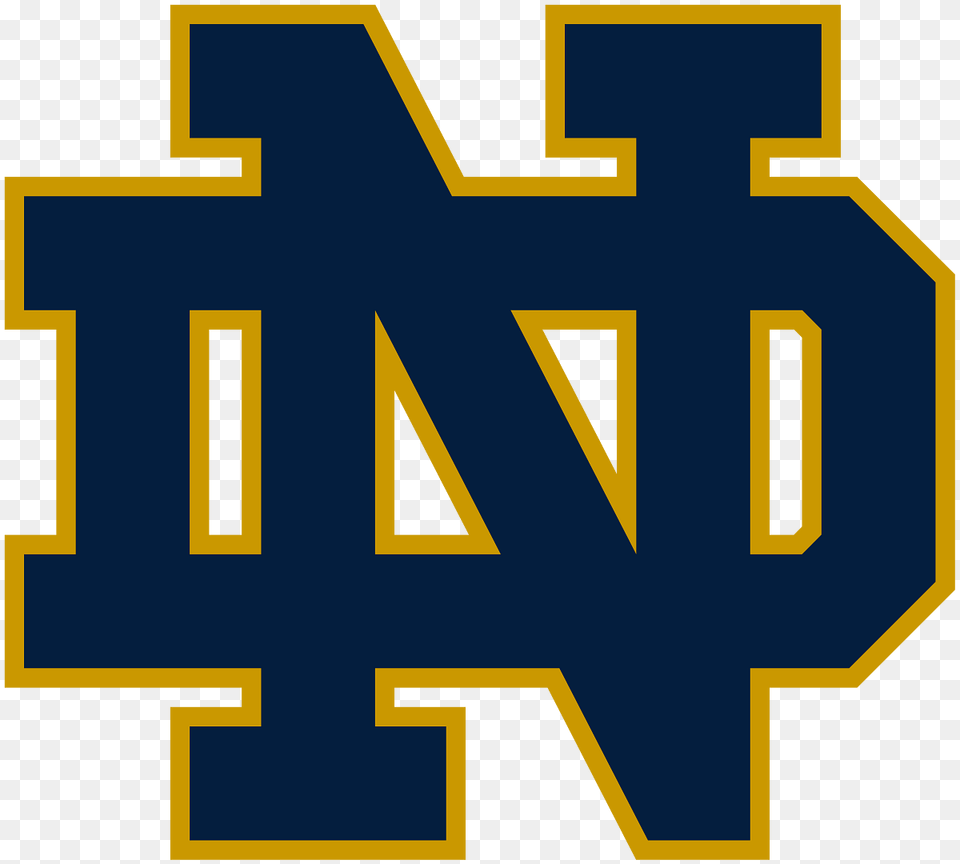 Notre Dame Fighting Irish Logo, First Aid, Symbol, Text, Number Free Png Download