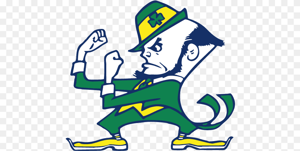 Notre Dame Fighting Irish Notre Dame Logo, Baby, Person, Face, Head Free Png