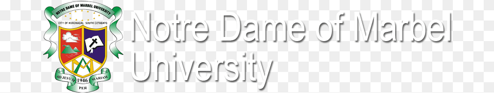 Notre Dame Of Marbel University Logo, Badge, Symbol Png