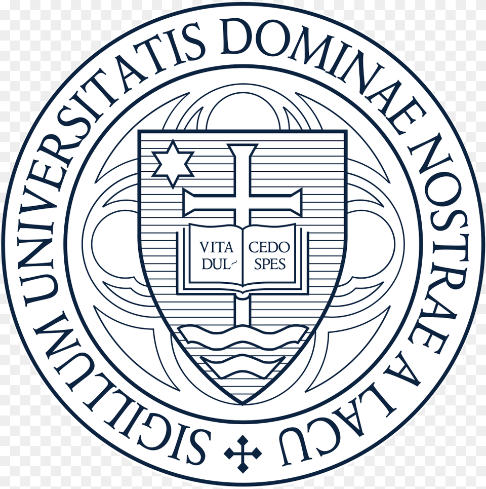 Notre Dame University Seal, Emblem, Symbol, Logo, Face Free Png