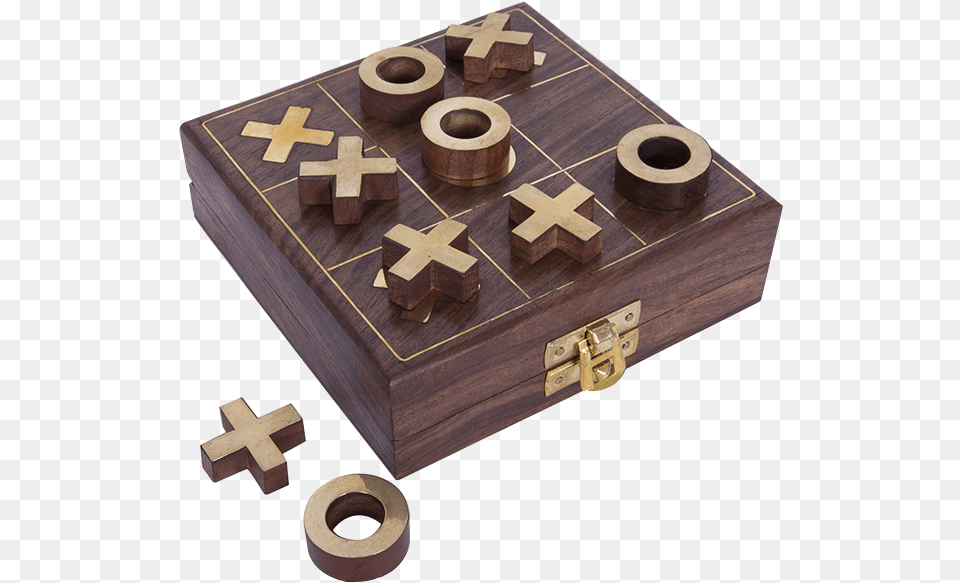 Noughts And Crosses With Wooden Box Batela Uk Cross, First Aid, Game, Chess Png Image