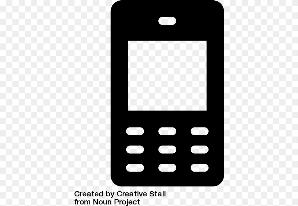 Noun Cc 27 Jun 2017 Feature Phone, Gray Free Png Download