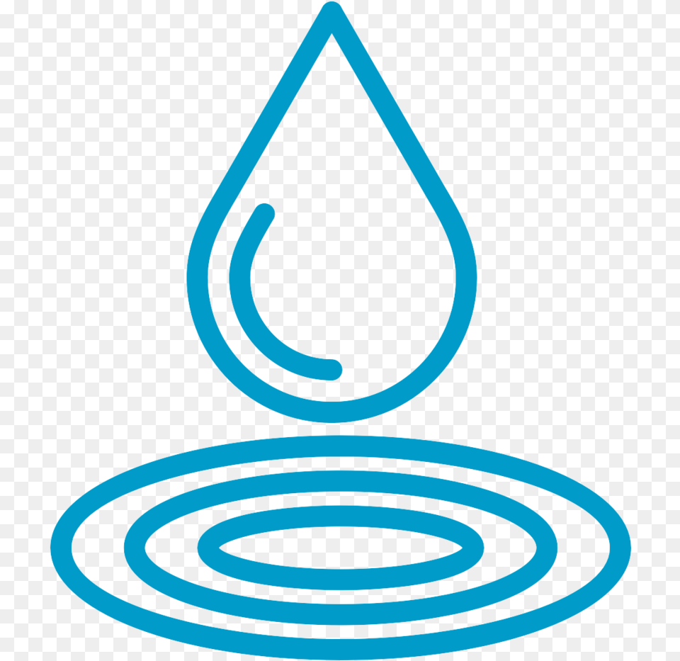 Noun Drop Water Circle, Spiral, Coil, Droplet Png Image