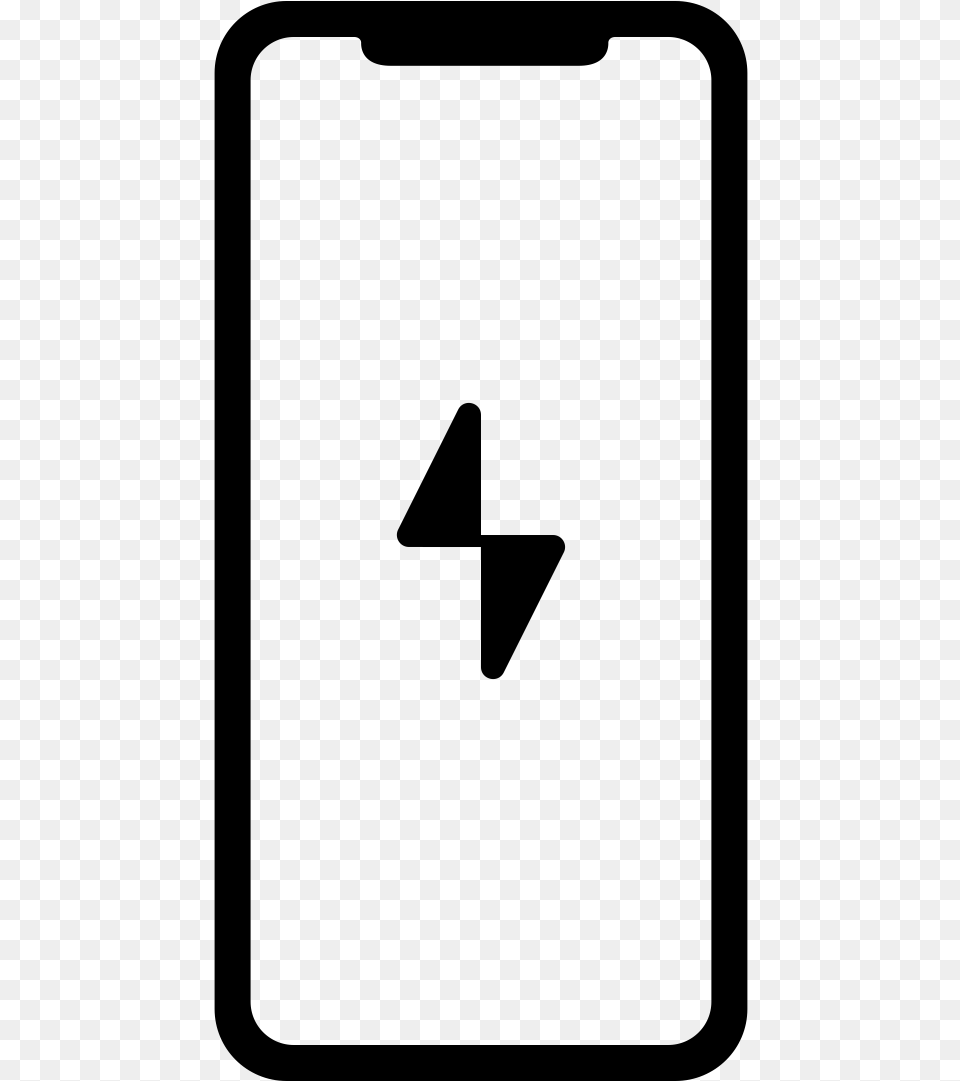 Noun Iphone X Charging Iphone X Icon Svg, Gray Png