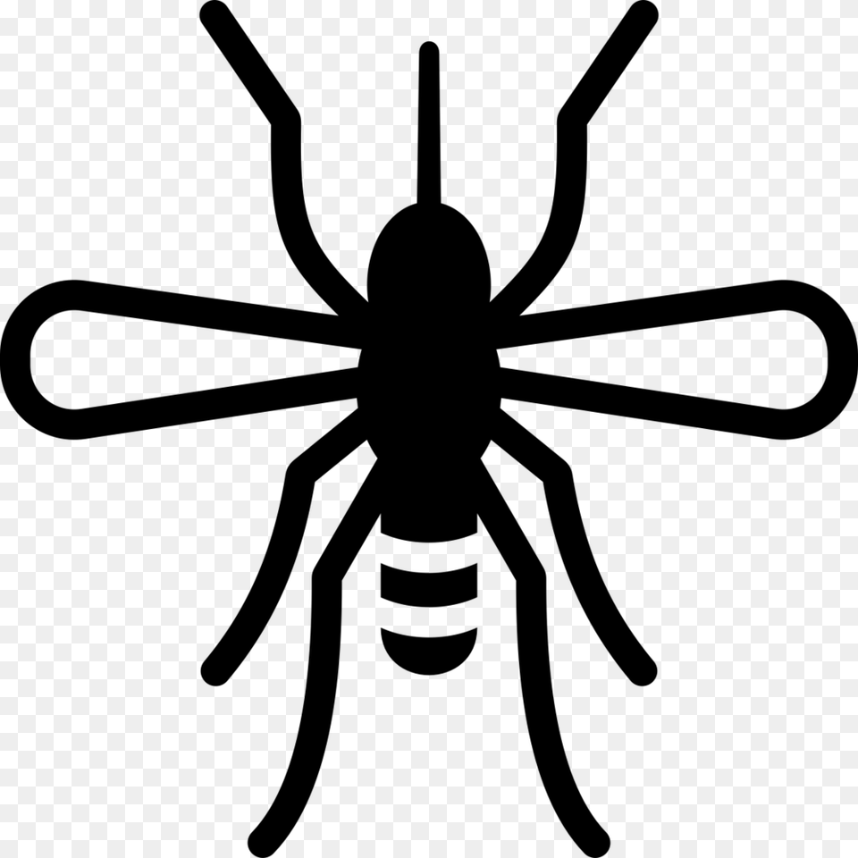 Noun Mosquito Insect, Gray Free Transparent Png