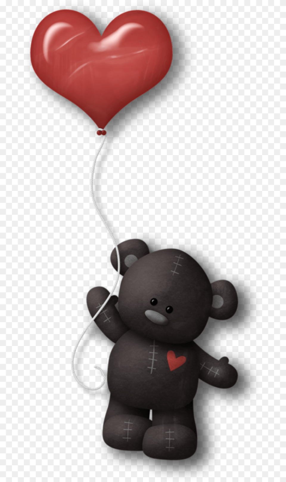 Nounours Avec Coeur Teddy Bear, Balloon, Medication, Pill Free Png