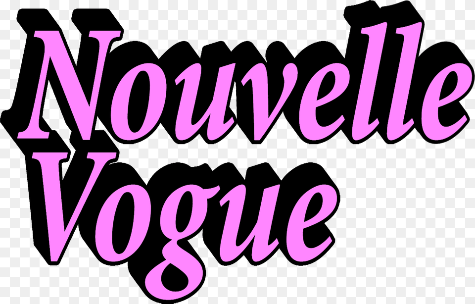 Nouvelle Vogue Creative Fashion Web Magazines Vogue, Text, Purple, Letter, Dynamite Png Image