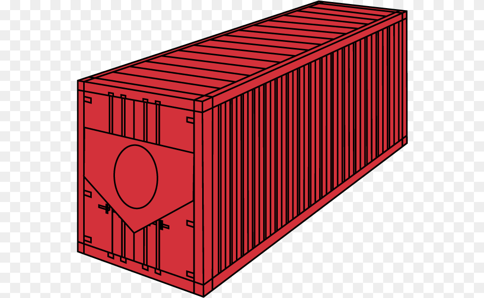 Nov 20 Reefer Container, Shipping Container, Crib, Furniture, Infant Bed Free Png