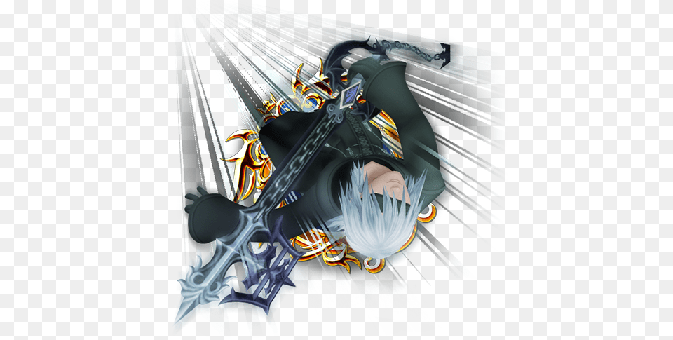 Nov Black Coat Riku Khux, Art, Graphics, Aircraft, Airplane Free Transparent Png