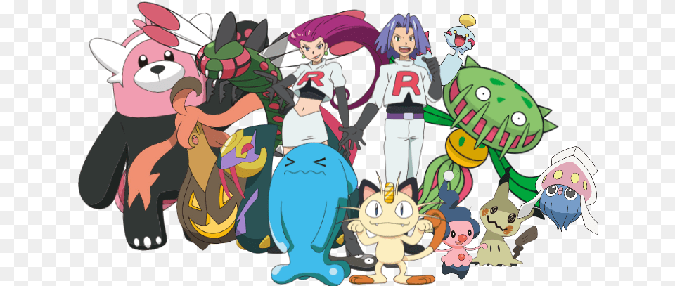 Nov Team Rocket Unova Pokemon, Book, Comics, Publication, Baby Png Image