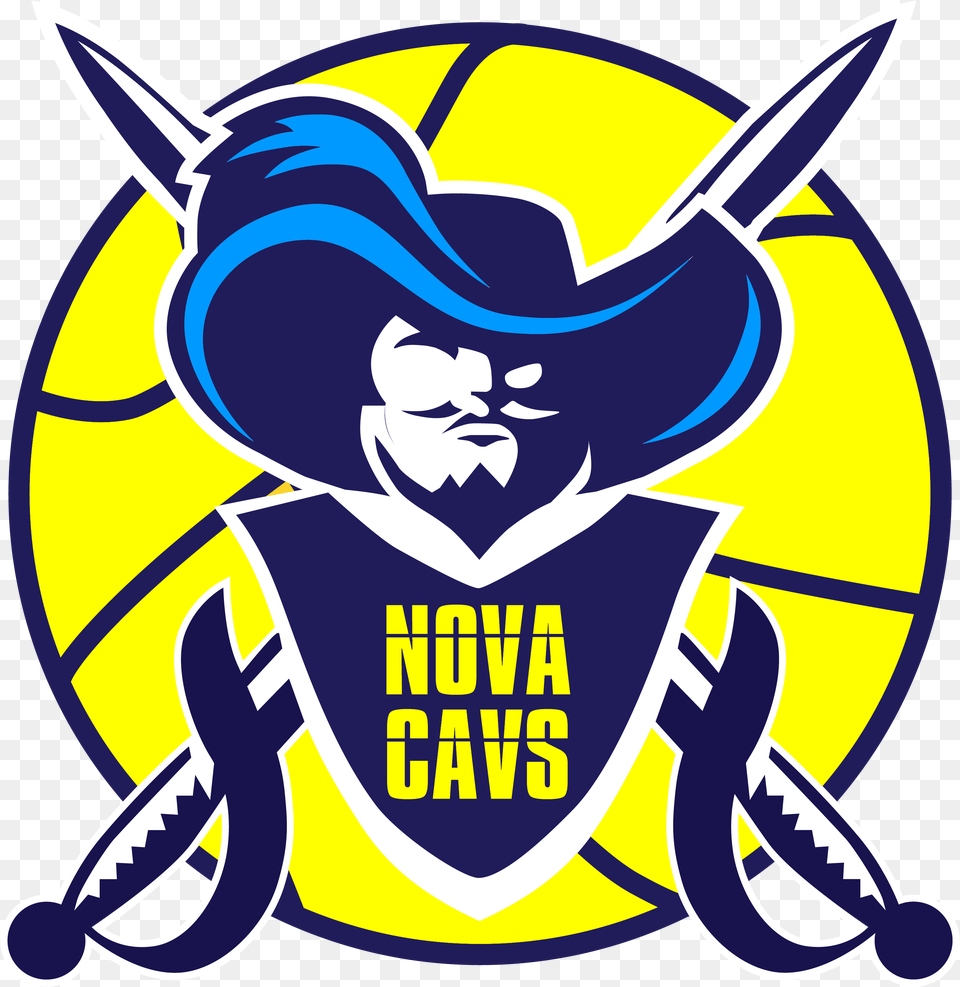 Nova Cavs, Logo, Animal, Fish, Sea Life Free Png