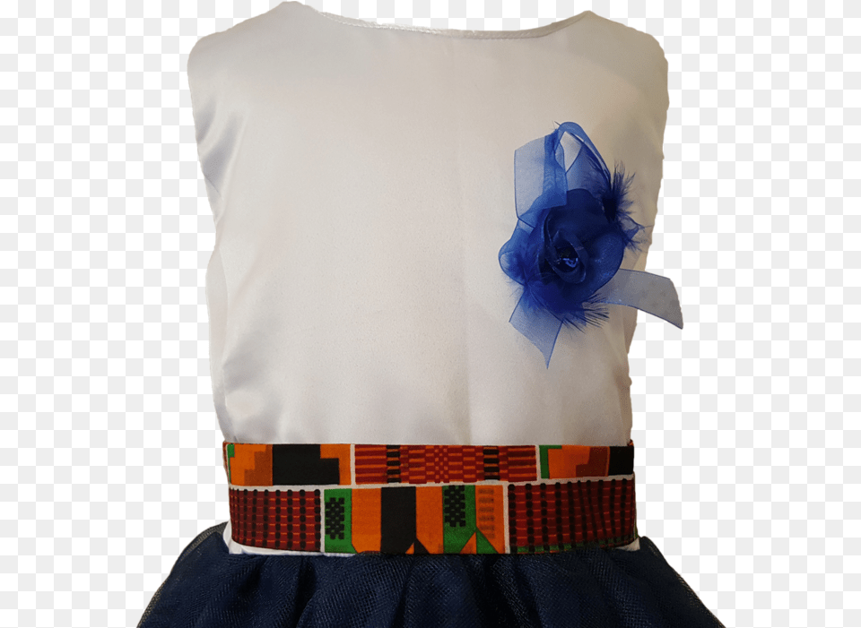 Novarena Kente Ankara African Print Girls Navy Blue Garden Roses, Blouse, Clothing, Cushion, Home Decor Free Transparent Png