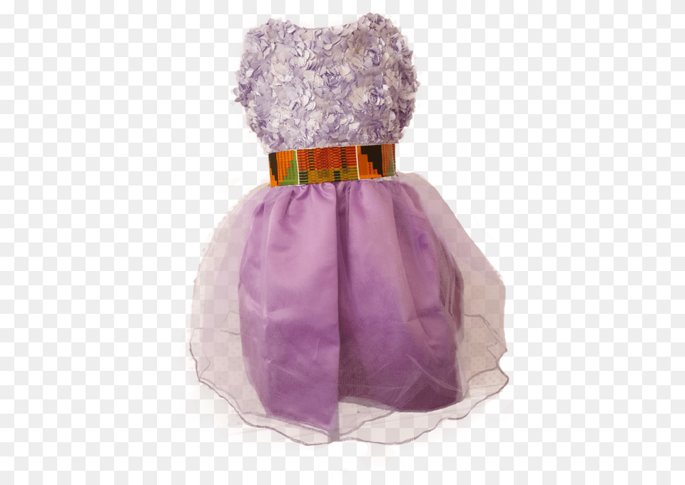 Novarena Kente Ankara African Print Girls Purple Dresses Cotton, Clothing, Dress, Formal Wear, Evening Dress Free Transparent Png