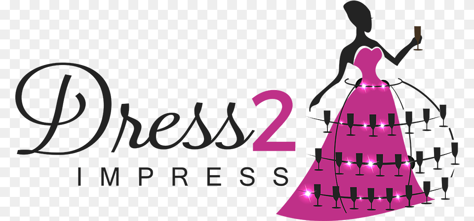Novelty Dresses For Your Wedding Dress To Impress Logo, Clothing, Person, Formal Wear, Dancing Free Png Download