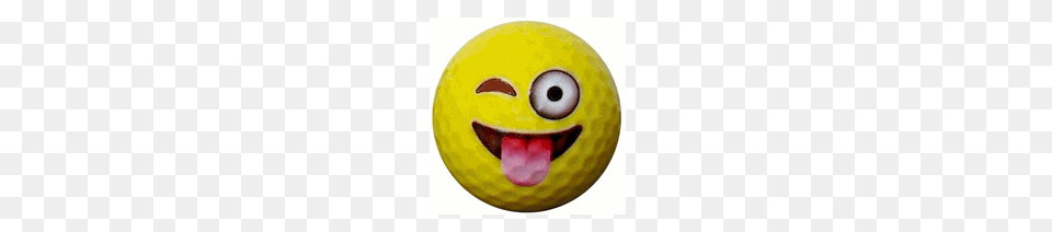 Novelty Emoji Golf Ball, Golf Ball, Sport, Tennis, Tennis Ball Png
