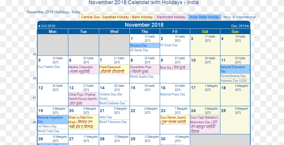 November 2018 Calendar With Holidays Printable August 2019 Calendar With Holidays, Text Png Image