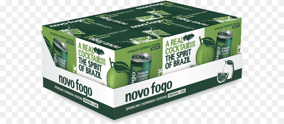 Novo Fogo Sparkling Caipirinha, Can, Tin, Business Card, Paper Free Transparent Png