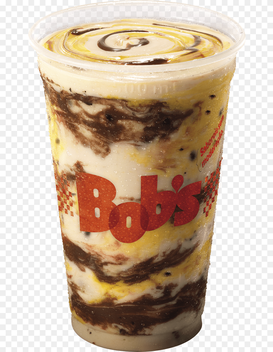 Novo Milk Shake Do Bob S Milk Shake De Maracuj, Cream, Dessert, Food, Ice Cream Png Image