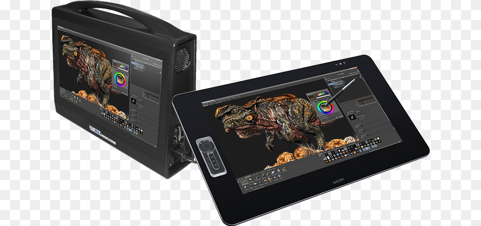 Now Available Digital Arts Education Bundle Wacom Cintiq 27qhd Touch Creative Pen Display, Tablet Computer, Computer, Electronics, Computer Hardware Free Png Download