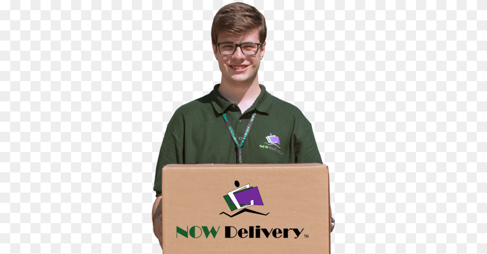 Now Delivery Transportation And Courier Service Courier, Box, Boy, Cardboard, Carton Free Png Download