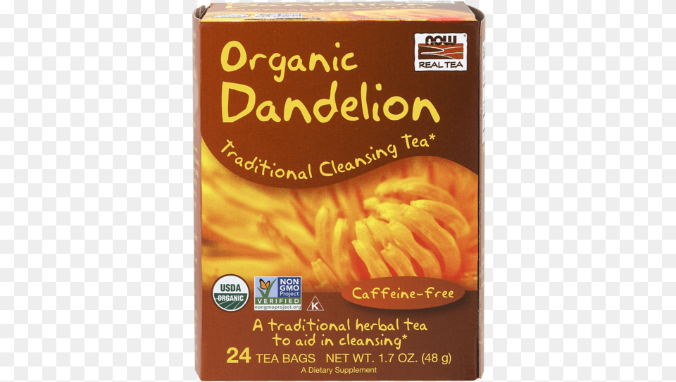 Now Foods Dandelion Cleansing Herbal Tea Now Foods Tea, Food, Fruit, Plant, Produce Free Transparent Png