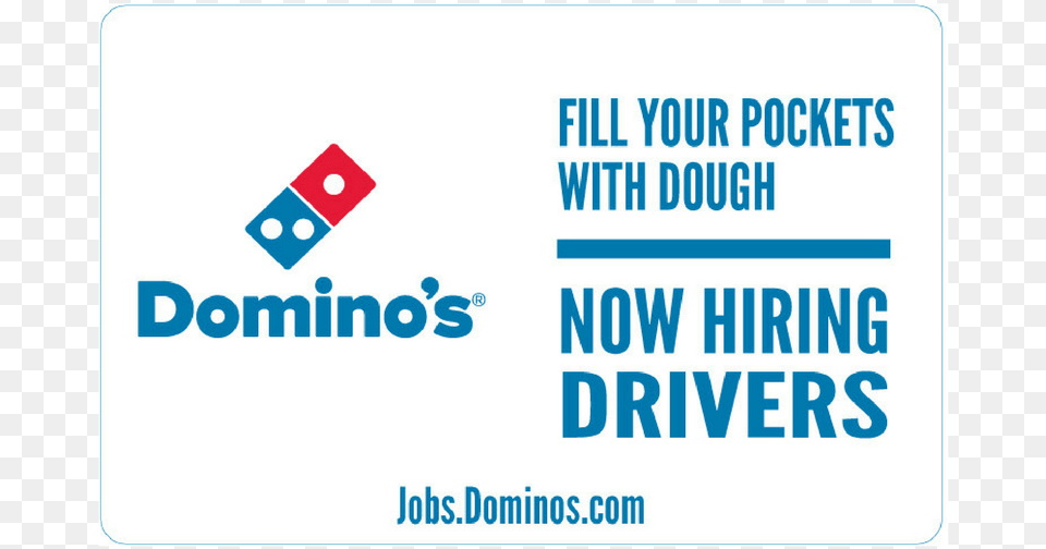 Now Hiring Sign Download Quot Dominos Pizza, Text Png