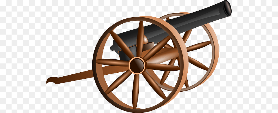 Now I Am Going To Share A Little Bit About A Traditional Cannon Clipart, Weapon, Machine, Wheel Free Transparent Png