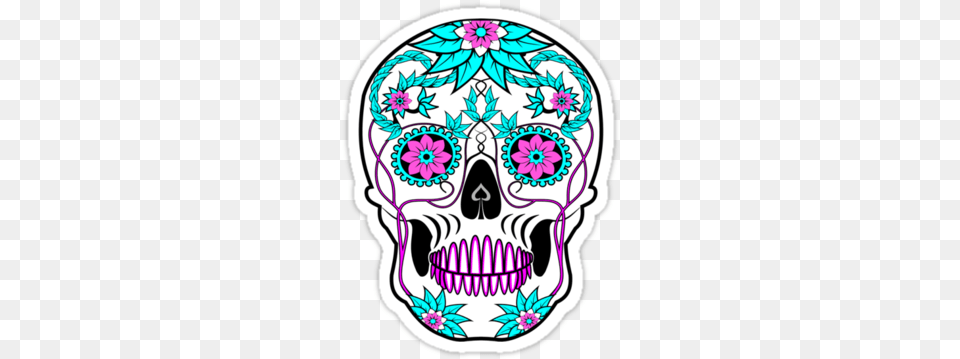 Now I39m Only Going To Look At The Coloring And Embellishment Cafepress Day Of The Dead Skull Stainless Water Bottle, Art, Sticker, Drawing, Pattern Free Transparent Png